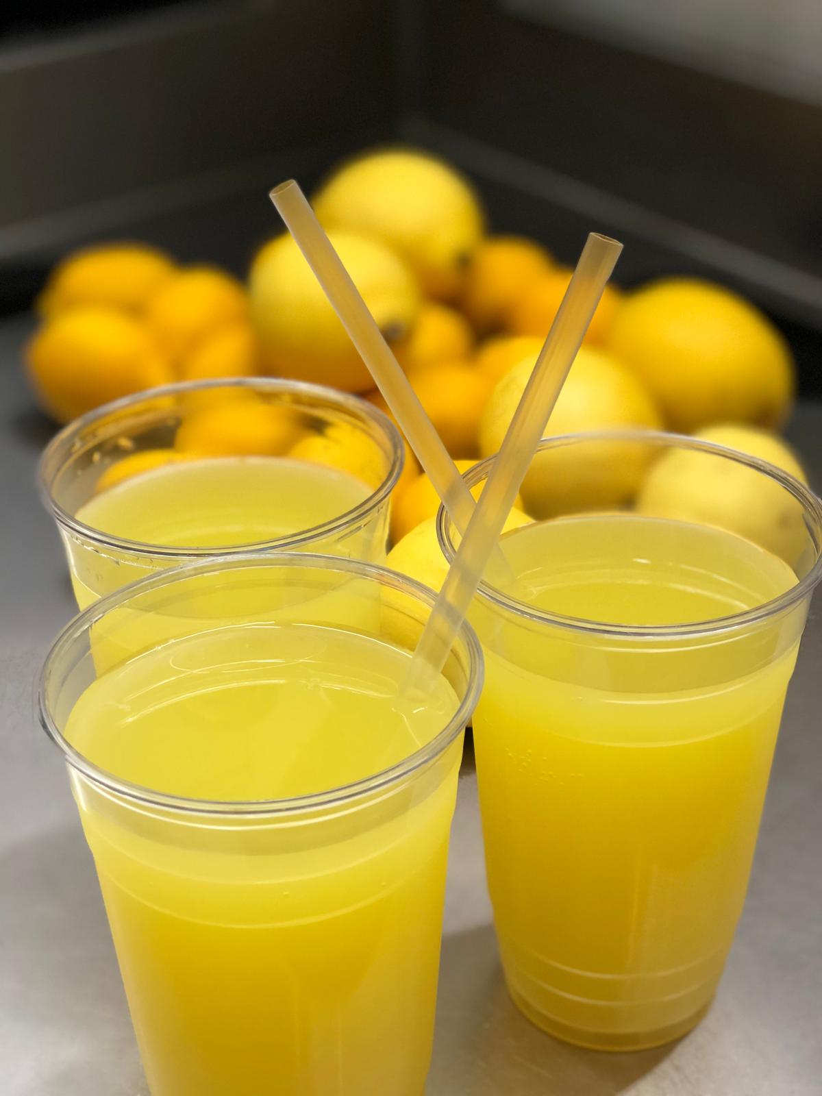 Fresh squeezed lemonade